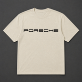 PORSCHE TSHIRT (OFFWHITE)