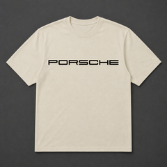 PORSCHE TSHIRT (OFFWHITE)