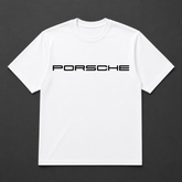 PORSCHE TSHIRT (WHITE)