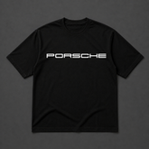 PORSCHE TSHIRT (BLACK)