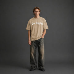 Los Angeles T-Shirt (Beige)