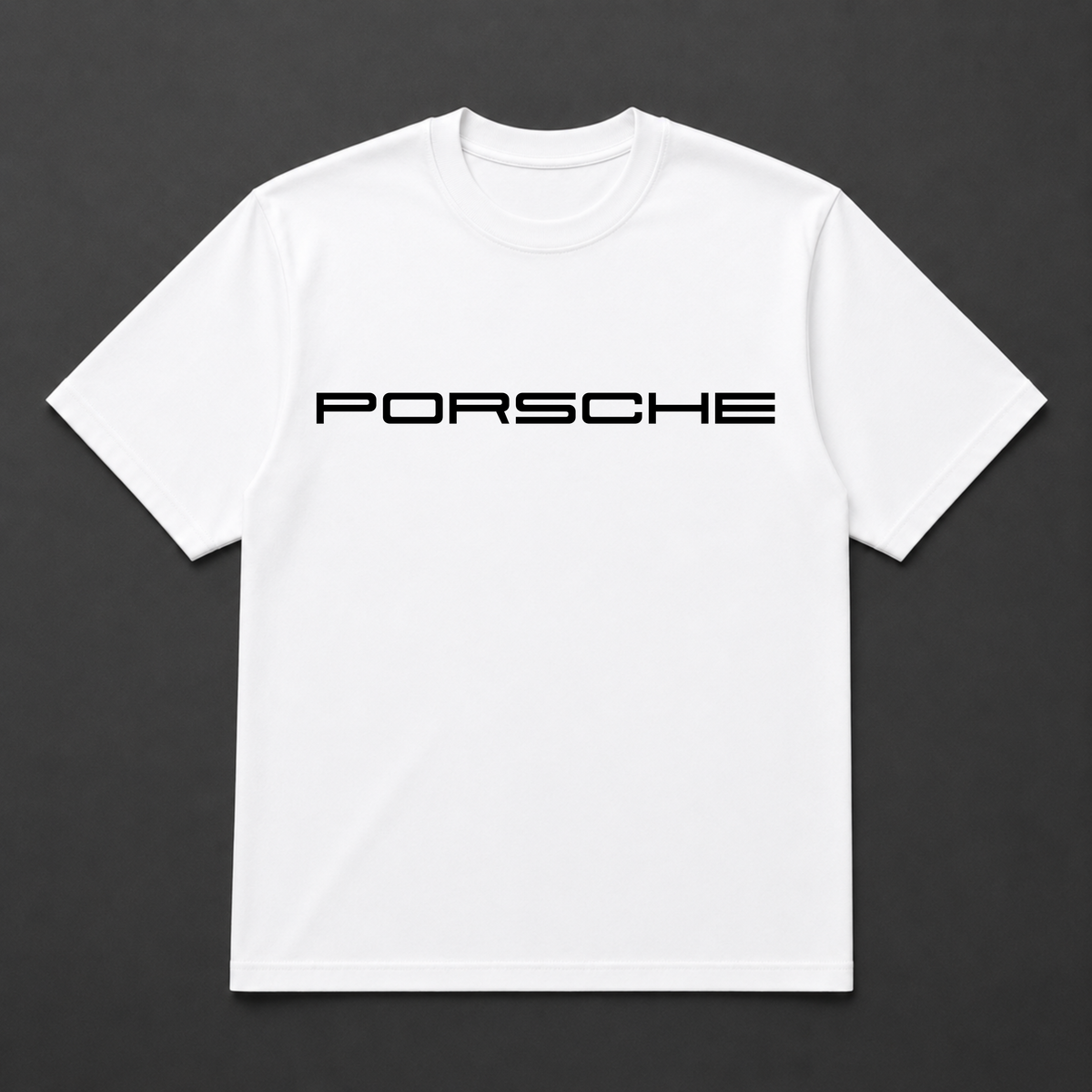 PORSCHE TSHIRT (WHITE)