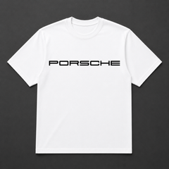 PORSCHE TSHIRT (WHITE)