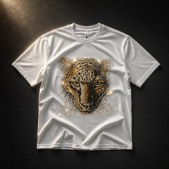 Leopard Rhinestone Limited Edition T-shirt (White)