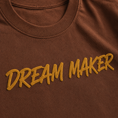 Dream Maker Oversized T-Shirt (Brown)
