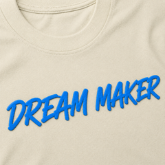Dream Maker Oversized T-Shirt (Cream)