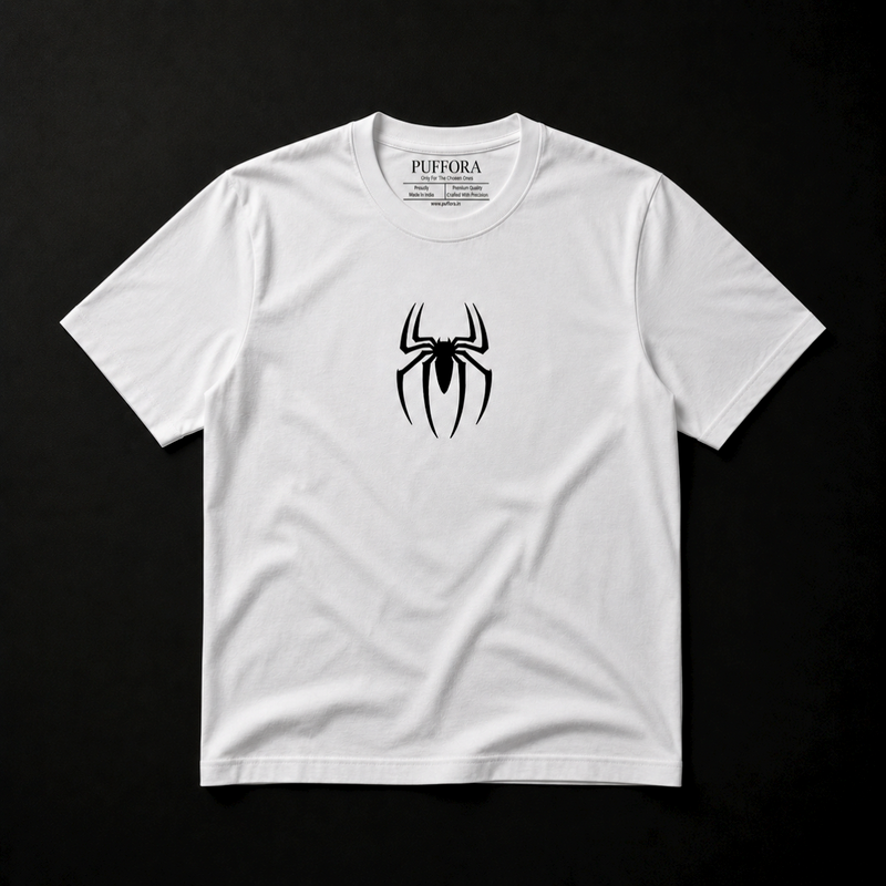 SPIDER OVERSIZED TSHIRT (WHITE)