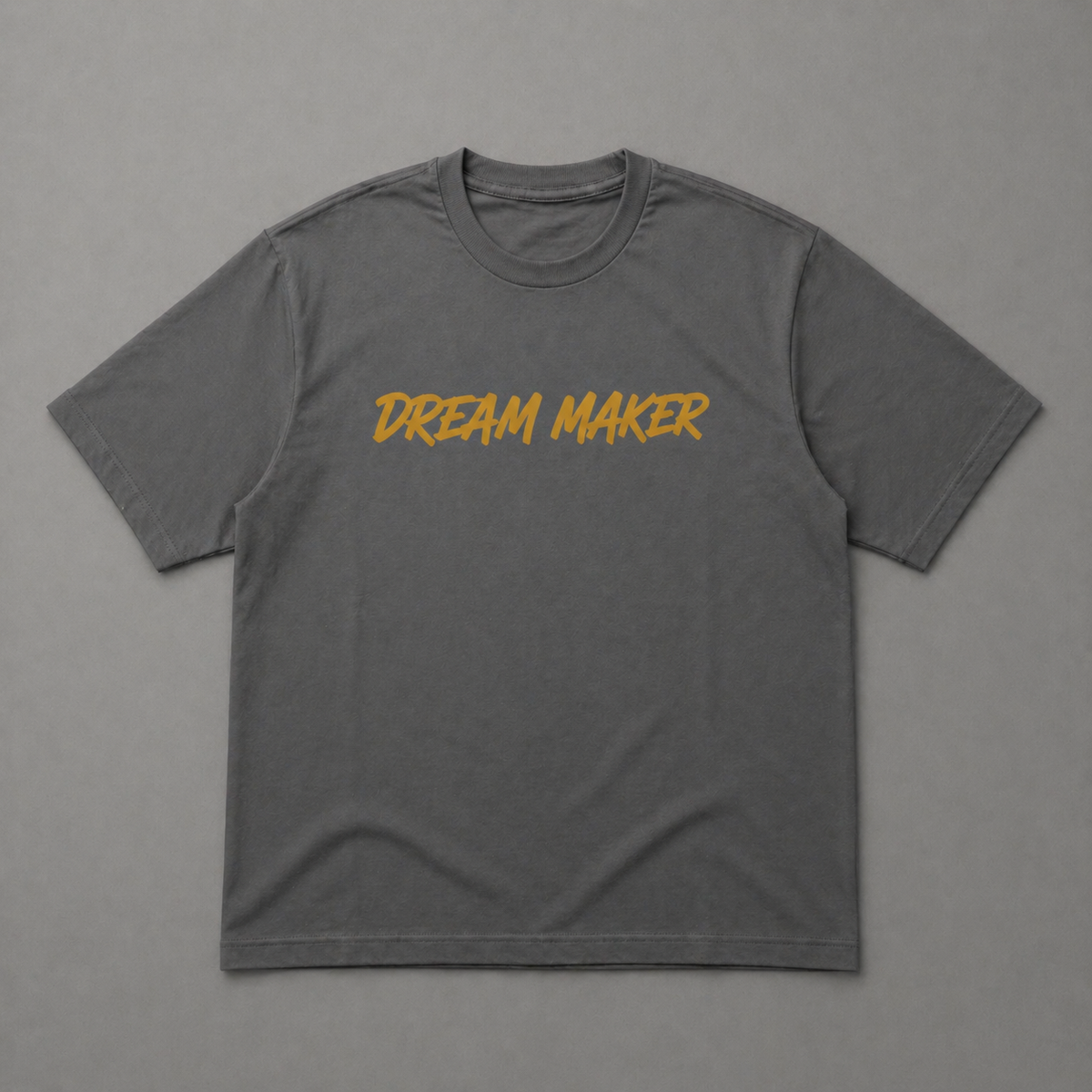 Dream Maker Oversized T-Shirt (Gray)