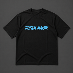 Dream Maker Oversized T-Shirt (Black)